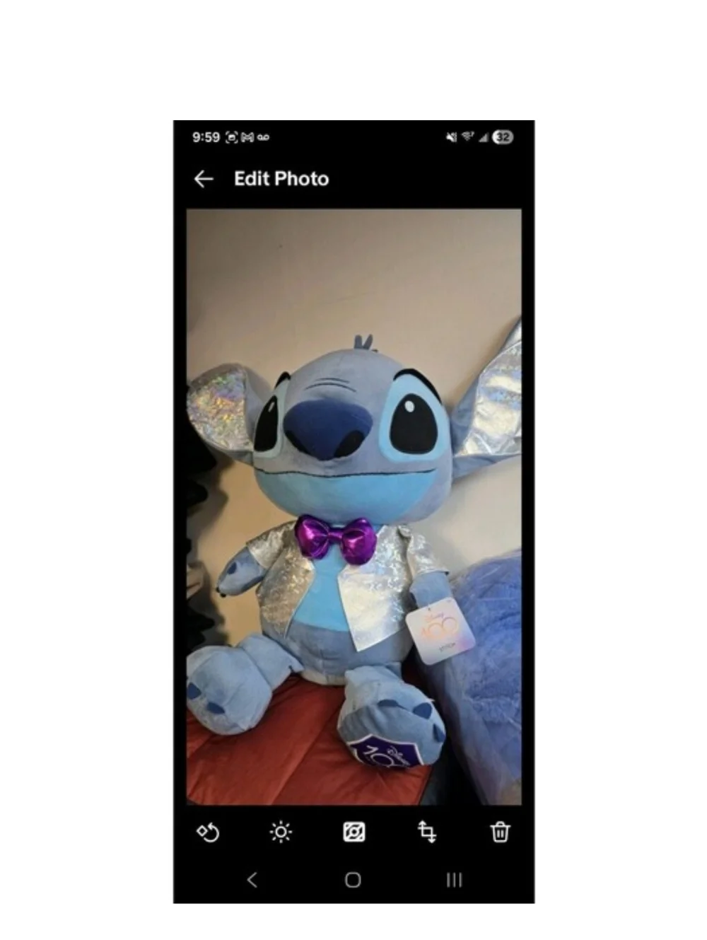 Cuddle with Disney100 of Wonder Stitch Plush - 16-Inch Collector's Toy, Nwt